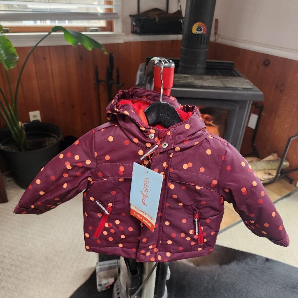 Toddler 3-in-1 Jacket Set - Cat & Jack 12M